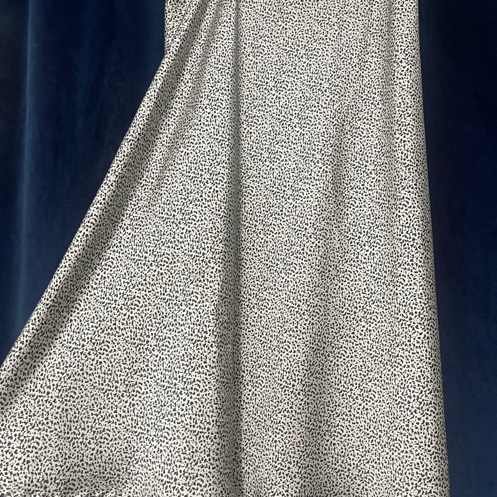 Leopard Print Midi Skirt